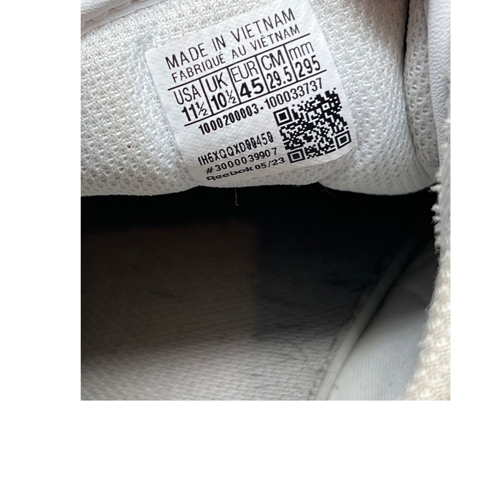 Reebok Reebok Court Advance Sneaker Cloud White Mens 11.5 Size US 11.5 / EU 44-45 - 7 Thumbnail