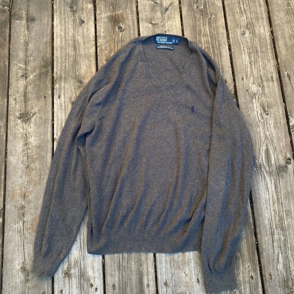 Polo Ralph Lauren Polo Ralph Lauren Pima Cotton Crewneck Sweater Large Size US L / EU 52-54 / 3 - 3 Thumbnail