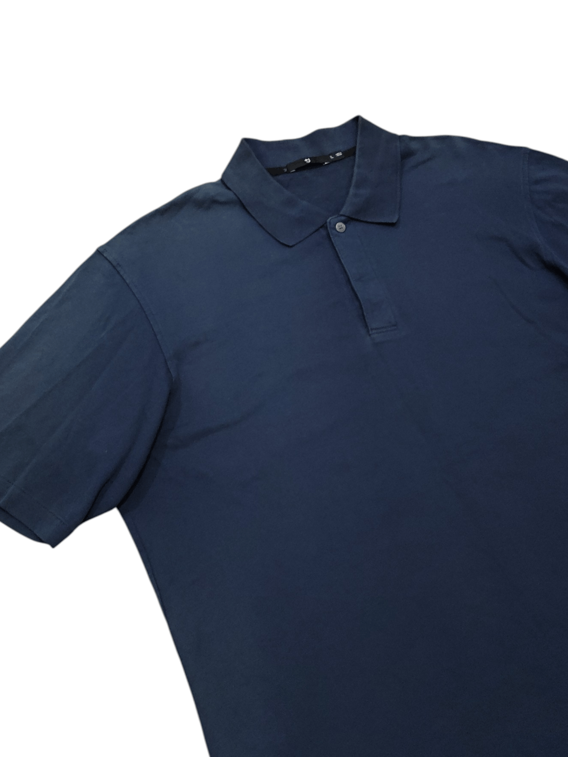Jil Sander × Uniqlo Uniqlo X Jill Sander Navy blue plain polo t shirt Size US L / EU 52-54 / 3 - 2 Thumbnail