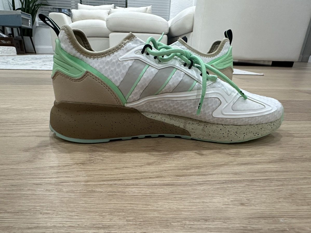 Adidas Adidas Boost ZX 2K Star Wars Mandalorian ‘Mudhorn’ Size US 10 / EU 43 - 5 Thumbnail