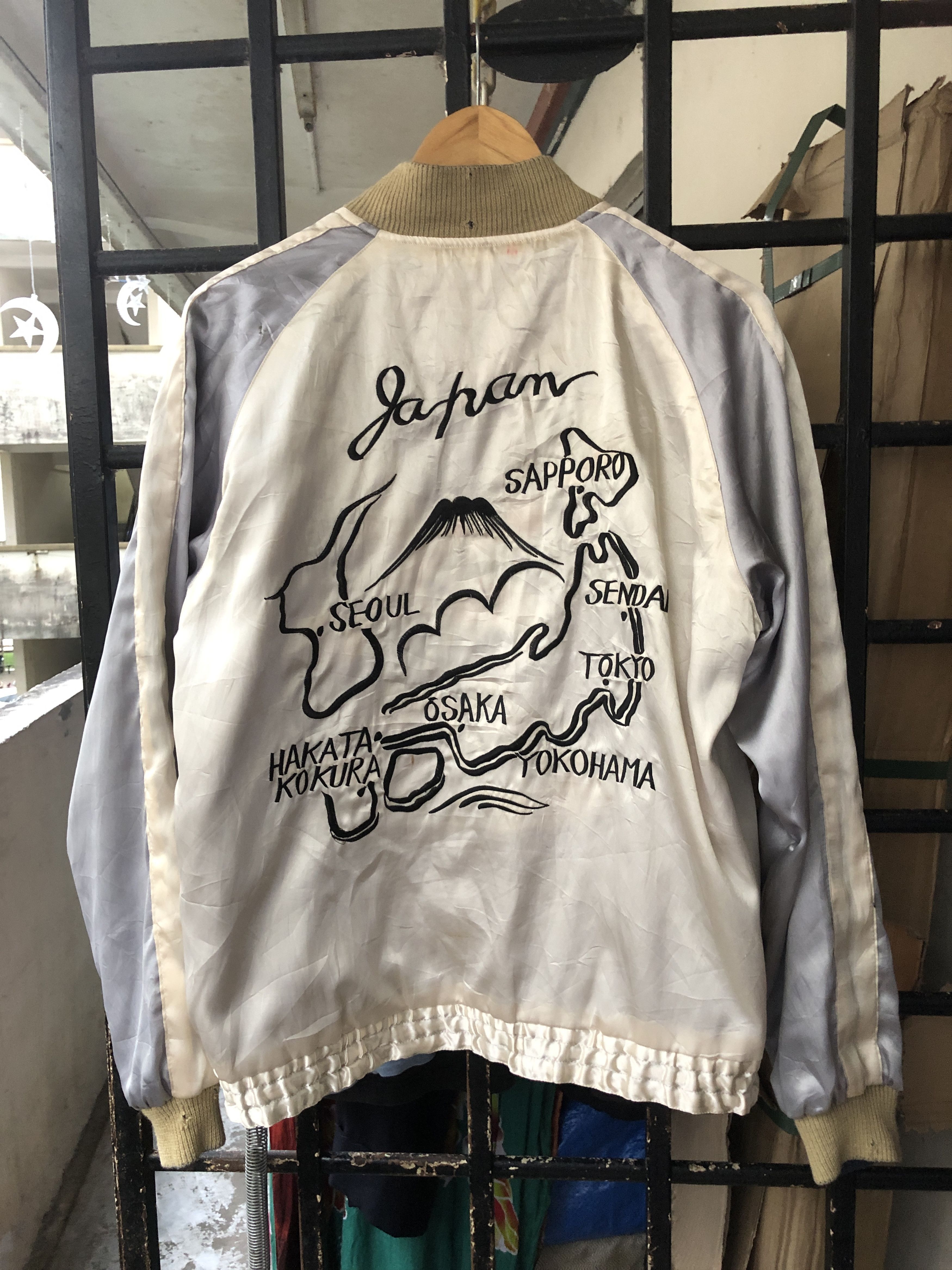 Tailor Toyo Vintage Tailor Toyo USAF Reversible Sukajan Jacket Size US L / EU 52-54 / 3 - 8 Thumbnail