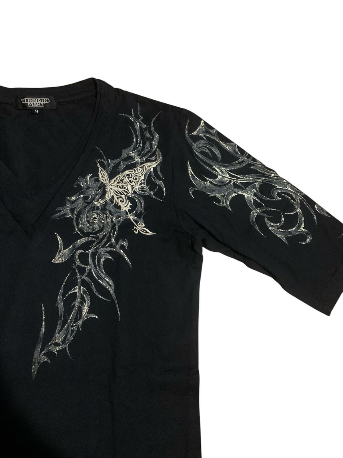If Six Was Nine × Le Grande Bleu (L.G.B.) × Tornado Mart 2000s Tornado mart - raglan double layer tribal vikeistyel Size US M / EU 48-50 / 2 - 4 Thumbnail