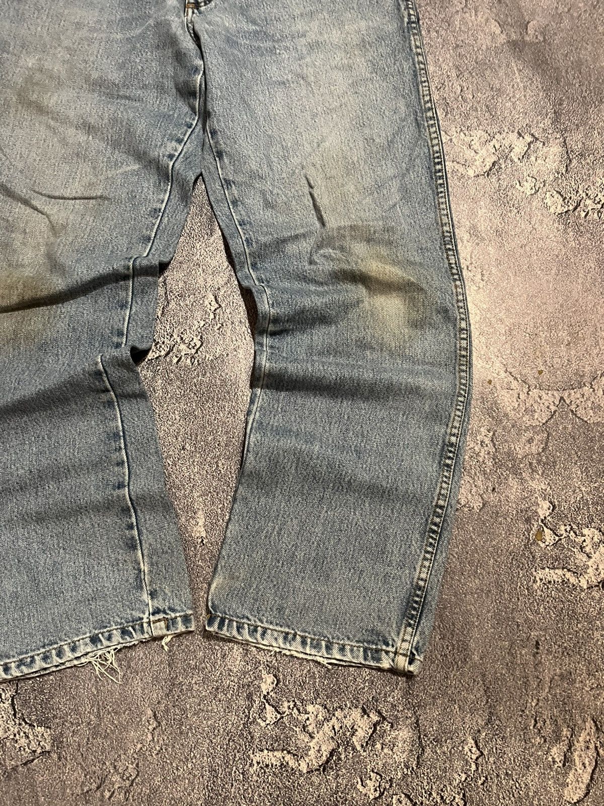 Japanese Brand Distressed Jeans Number Nine Style / Vintage Streetwear 90s Size US 30 / EU 46 - 4 Thumbnail