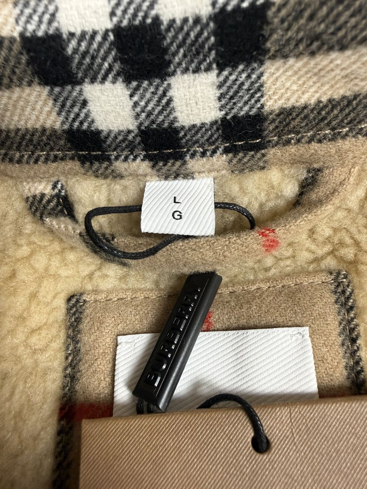 Burberry Burberry Archive Virgin Wool Check Overshirt Jacket Large Size US L / EU 52-54 / 3 - 12 Thumbnail