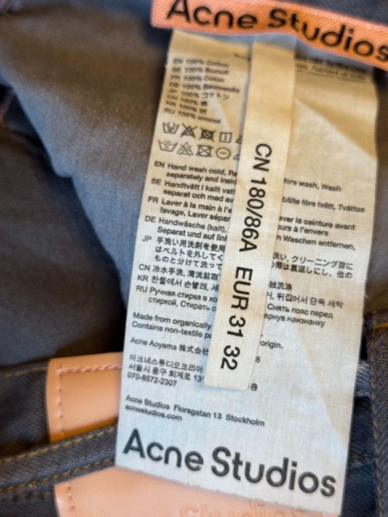 Acne Studios acne studios Gray-blue jeans 2506-Nextarrow Size US 31 - 5 Thumbnail