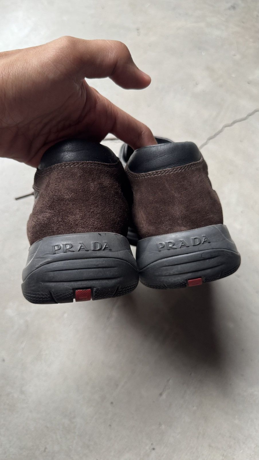 Prada Prada - Suede Nylon Rare! Size US 7.5 / EU 40-41 - 9 Thumbnail