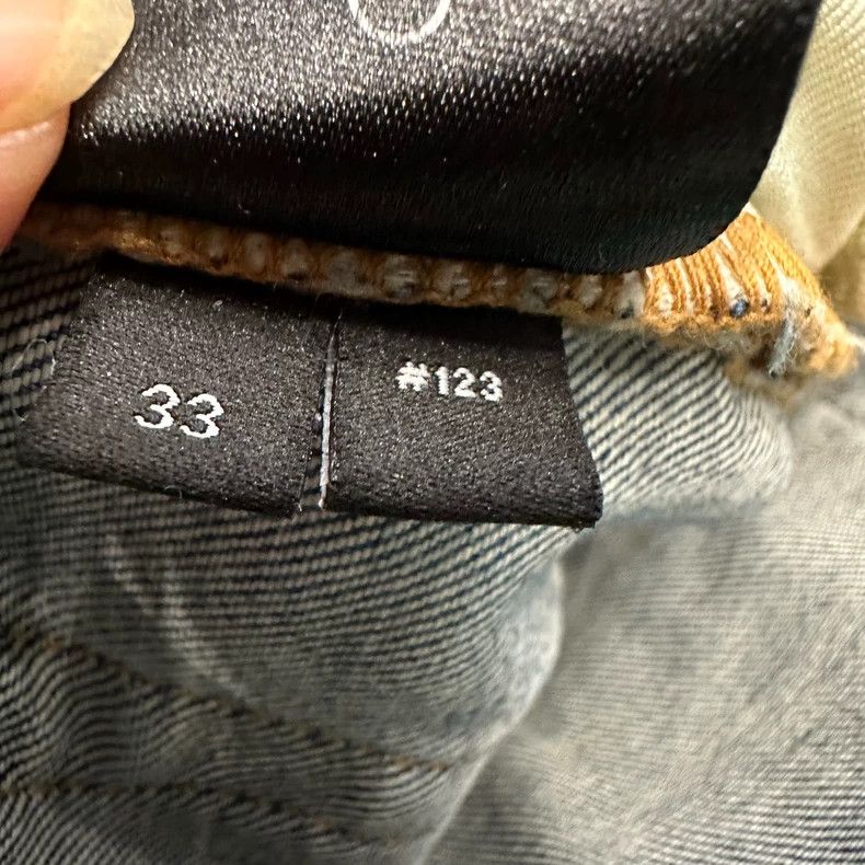 Amiri Amiri Washed double knee destruction denim pants Size US 33 - 8 Thumbnail