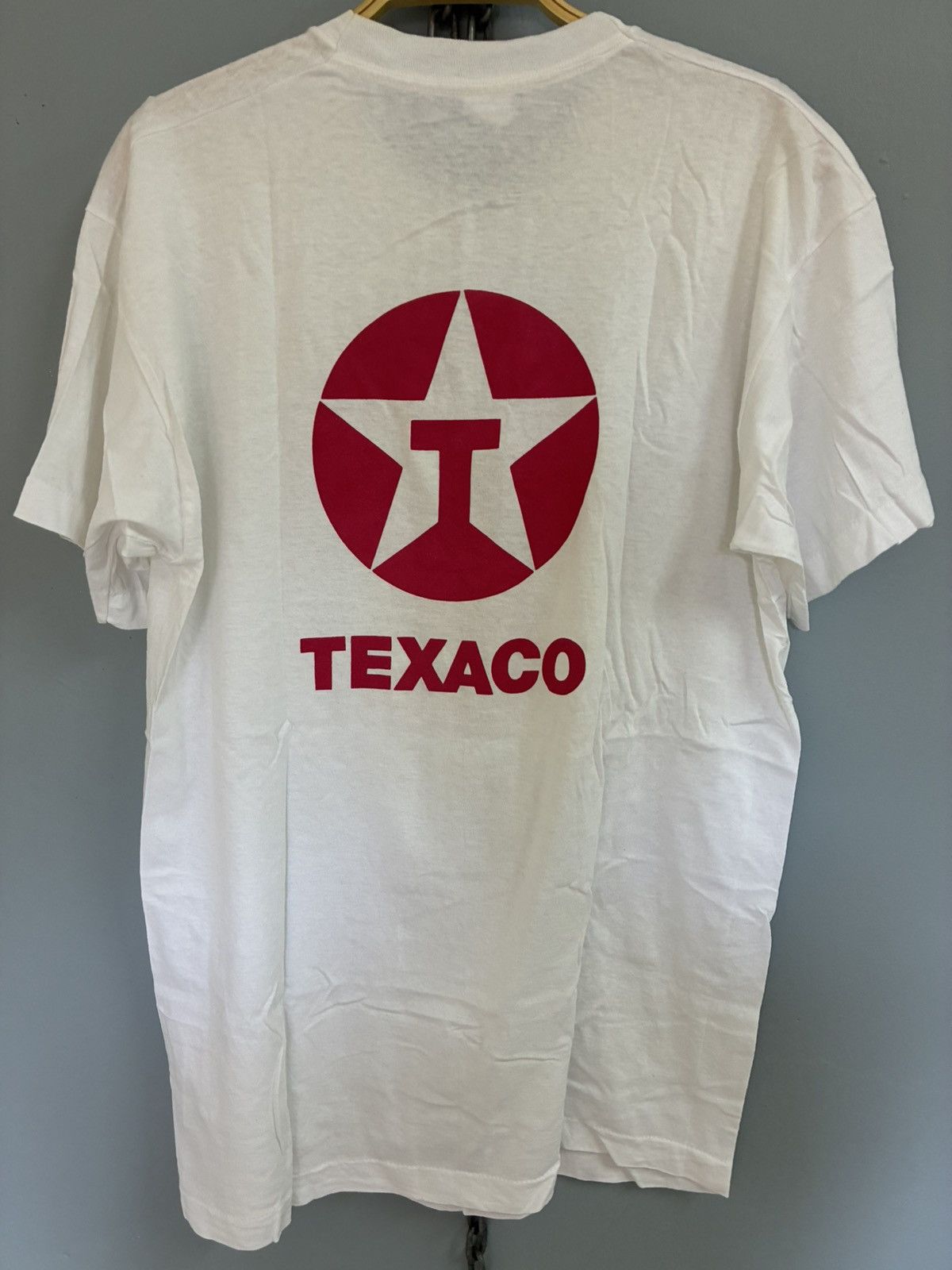 Vintage Vintage 90s Texaco t shirt Size US L / EU 52-54 / 3 - 4 Thumbnail