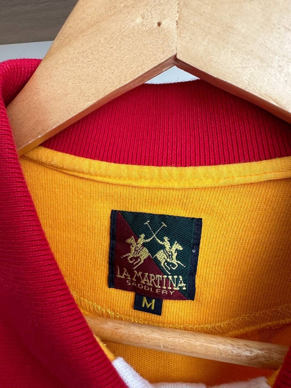 Polo Ralph Lauren × Vintage Vintage La Martina Polo Team Rugby Big Logo PRL Sweatshirt Size US M / EU 48-50 / 2 - 13 Thumbnail