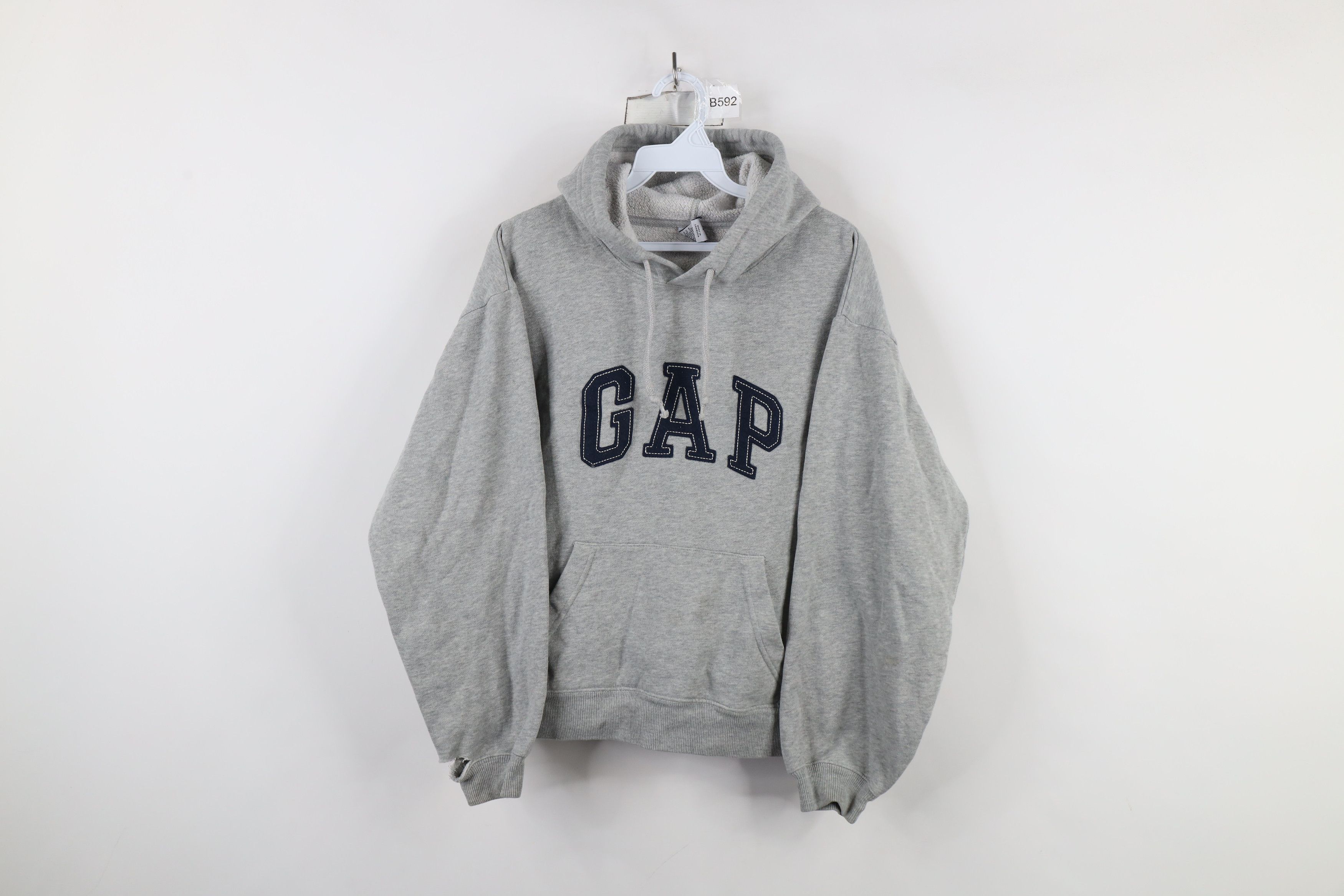 Gap × Vintage Vintage Y2K Gap Spell Out Block Letter Hoodie Sweatshirt Size S / US 4 / IT 40 - 1 Thumbnail