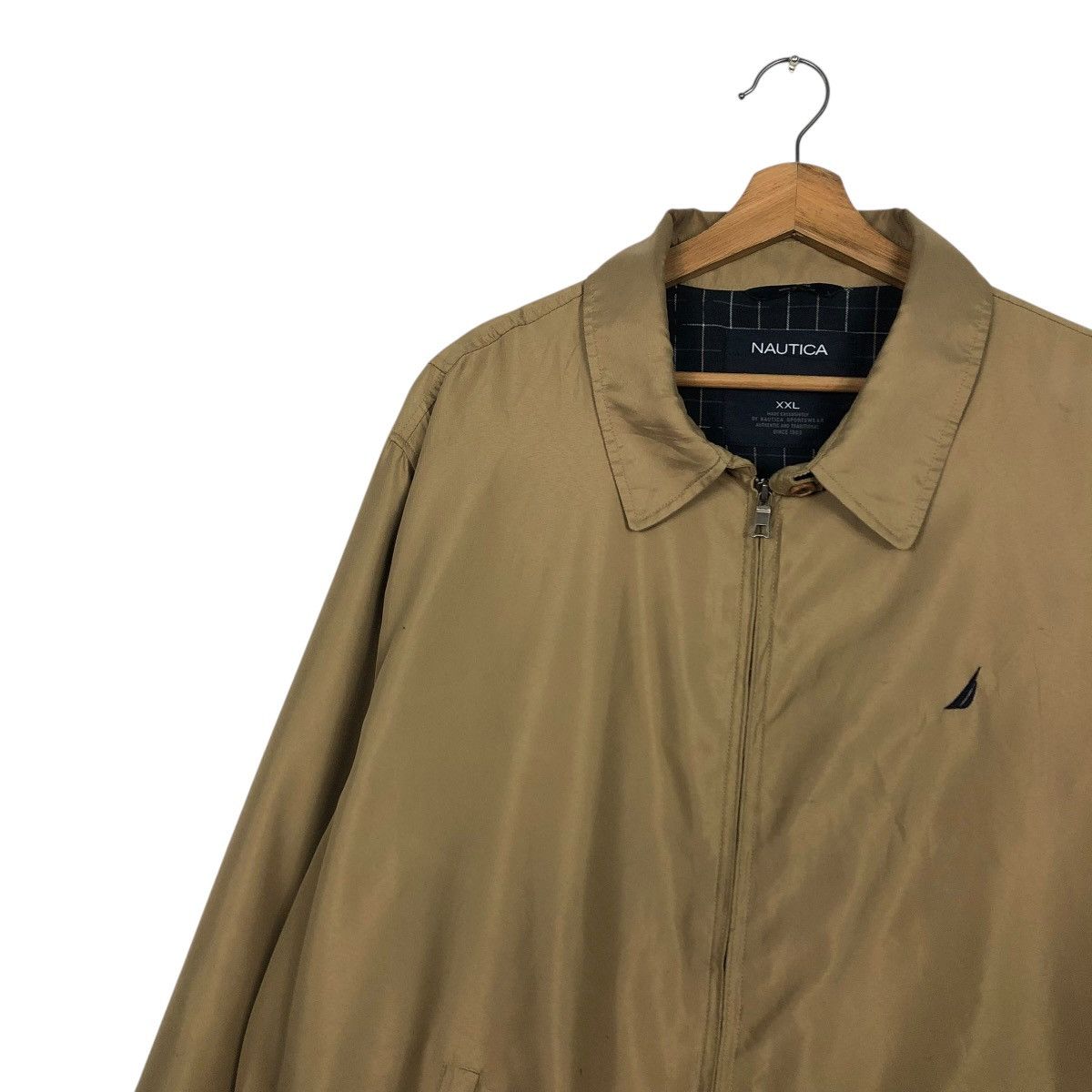 Japanese Brand 🔥VINTAGE BOMBER JACKET BLANKET STRIPED NAUTICA ISSEY MIYAKE Size US XXL / EU 58 / 5 - 9 Thumbnail