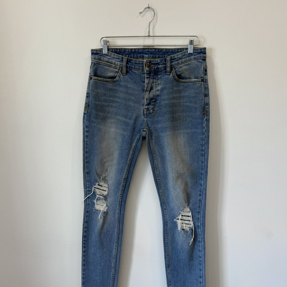 Ksubi Ksubi Van Winkle Faded Distressed No Glory Jeans ERD Grunge Size US 32 / EU 48 - 3 Thumbnail