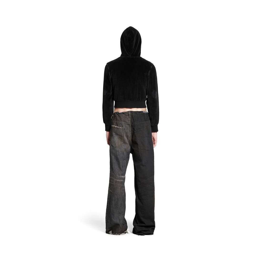 Balenciaga o1in1g0425 Fifty-Fifty Pant in Black Size US 32 / EU 48 - 4 Thumbnail