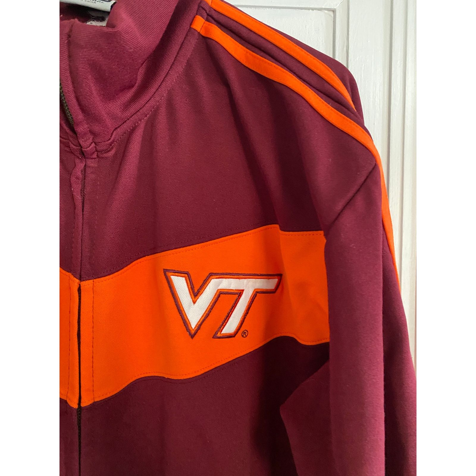 Colosseum Athletics Virginia Tech Hokies Full-Zip Sweatshirt Size XL Size US XL / EU 56 / 4 - 2 Thumbnail