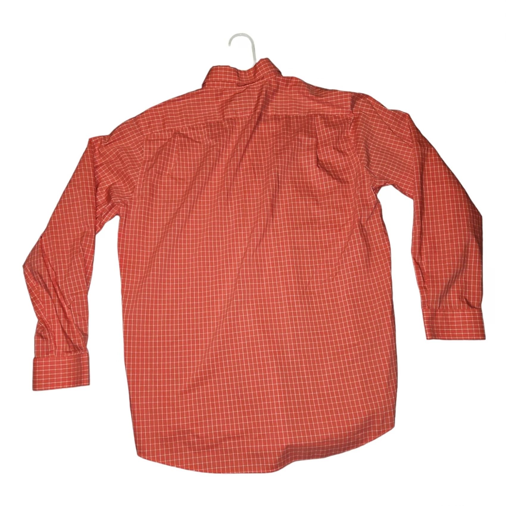 Vintage VINTAGE? No.LL Bean Button-Down Shirt Men M Red Wrinkle Resistant Cotton Check-Flag? Size US M / EU 48-50 / 2 - 4 Thumbnail