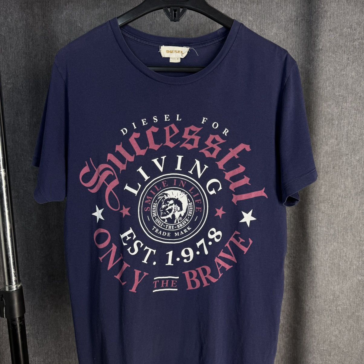 Diesel Vintage Diesel Y2K t-shirt big logo successful streetwear Size US M / EU 48-50 / 2 - 2 Thumbnail