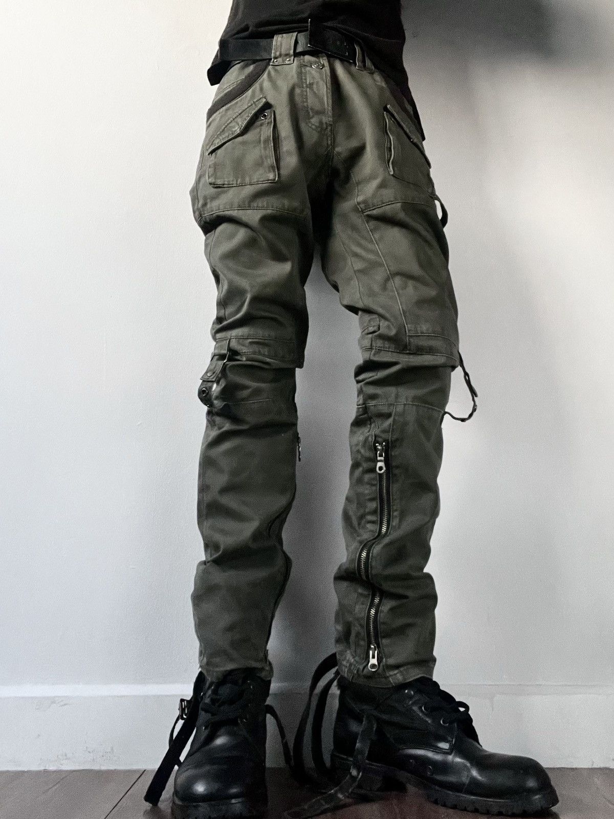 PPFM PPFM Multi Zipped Cargo Pants Size US 32 / EU 48 - 1 Thumbnail