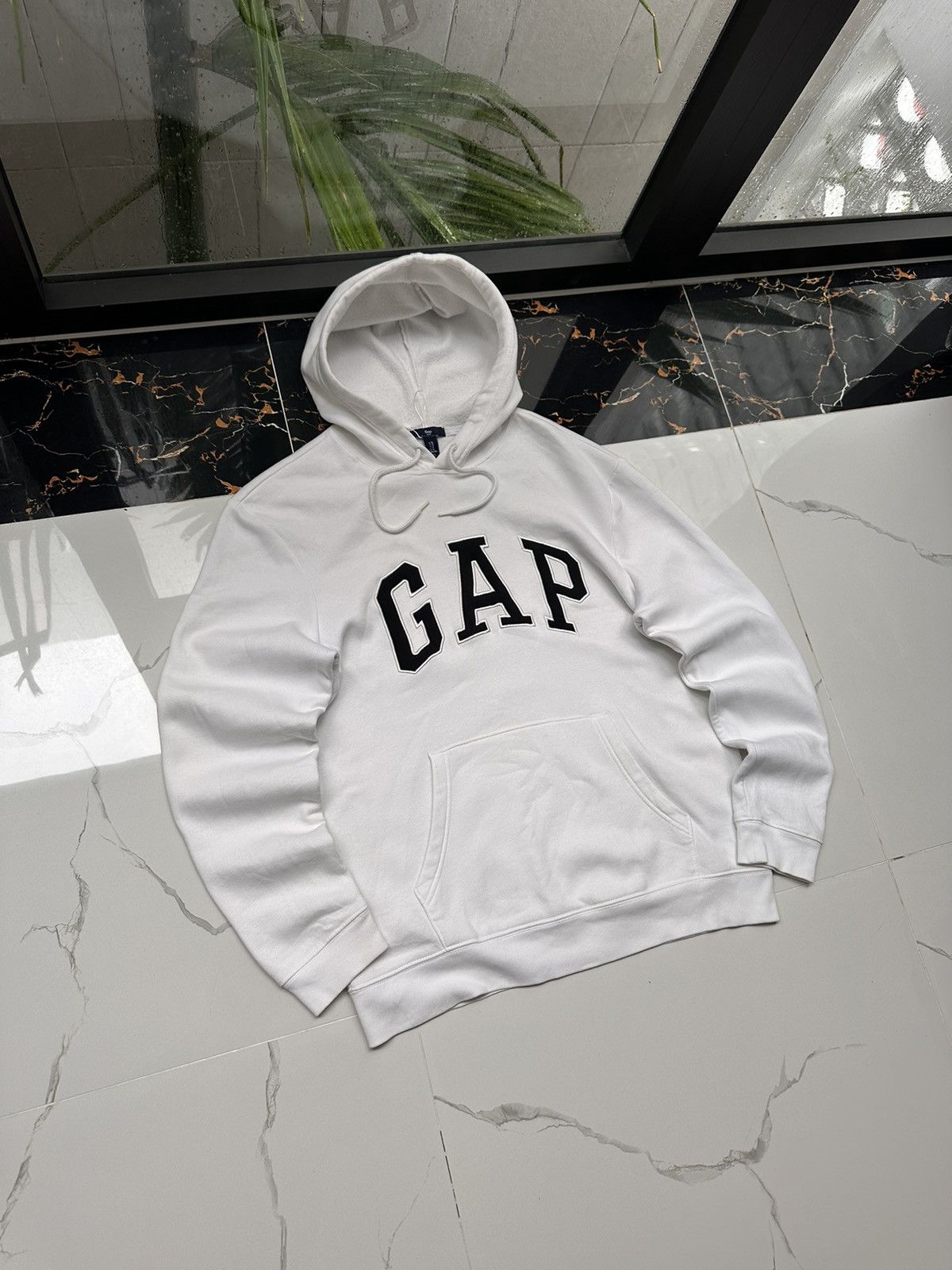 Gap Streetwear Vintage GAP VINTAGE BIG LOGO STREETWEAR HOODIE Grailed