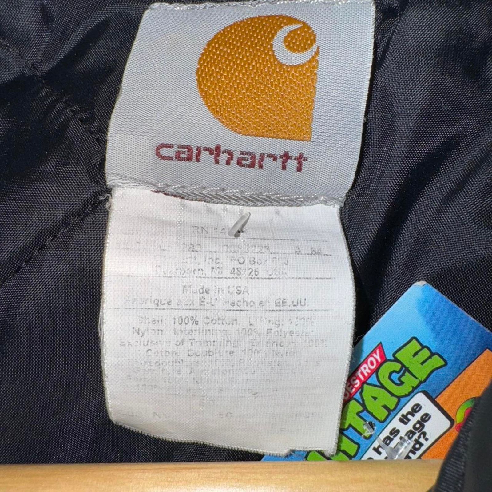 Carhartt Vintage y2k carhartt arctic embroidered logo SBC jacket Size US XL / EU 56 / 4 - 4 Thumbnail