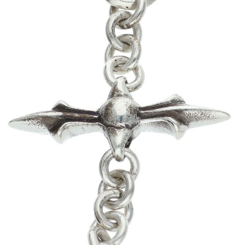 Chrome Hearts CHROME HEARTS ROLY CROSS Silver Necklace Size ONE SIZE - 4 Thumbnail