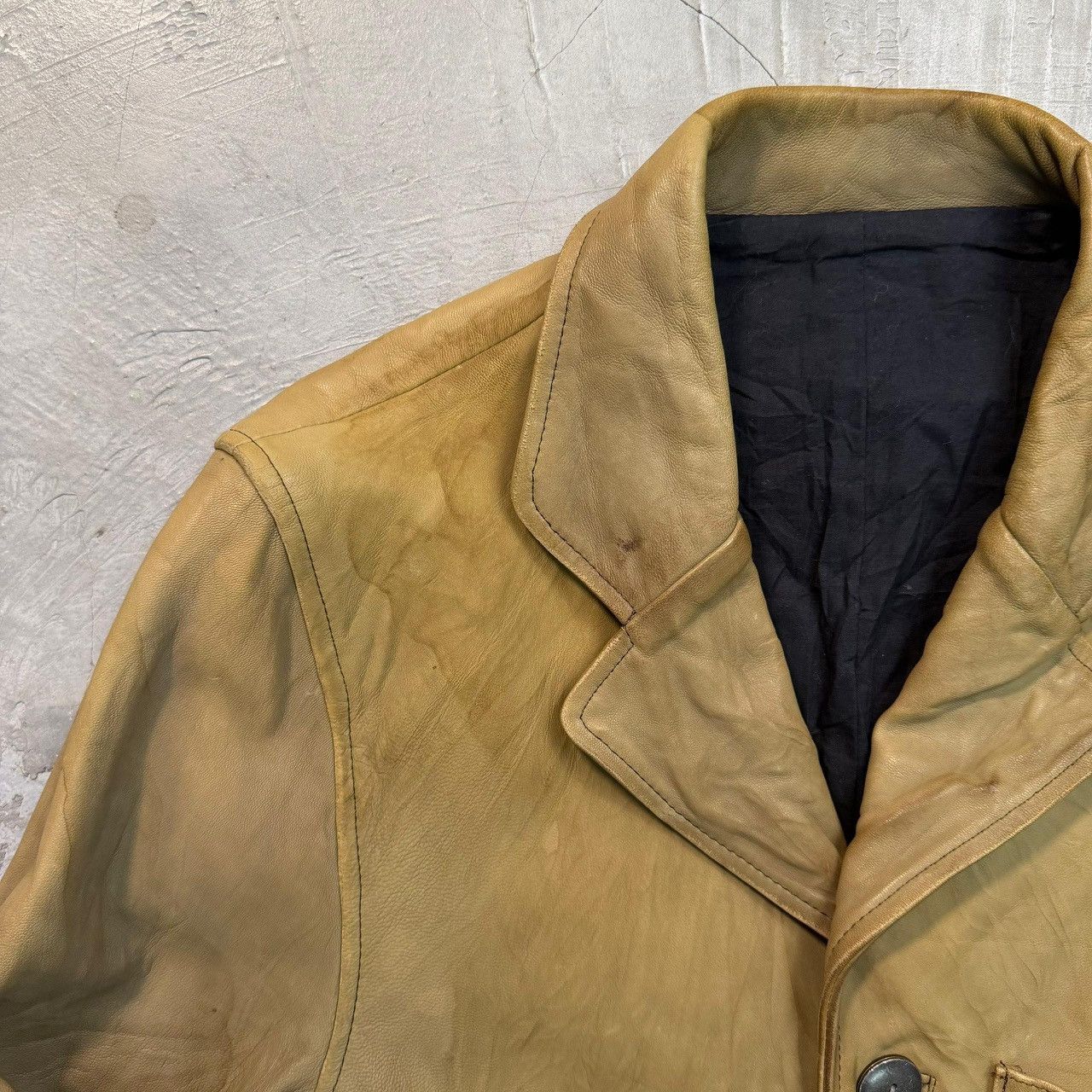 Isamu Katayama Backlash ISAMU KATAYAMA BLACKLASH Leather Blazer Size US L / EU 52-54 / 3 - 4 Thumbnail