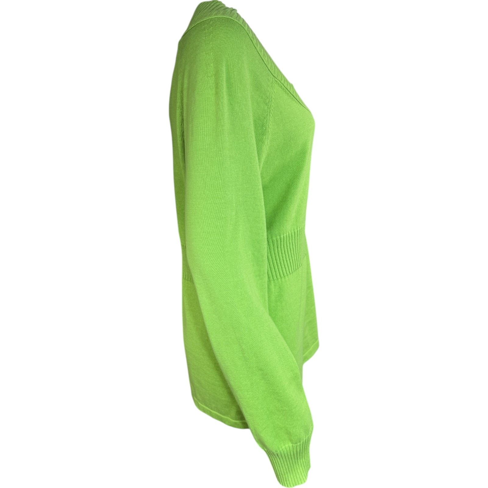 Jones New York Jones New York Sport Green Henley Sweater Green XL NWT Size XL / US 12-14 / IT 48-50 - 14 Thumbnail