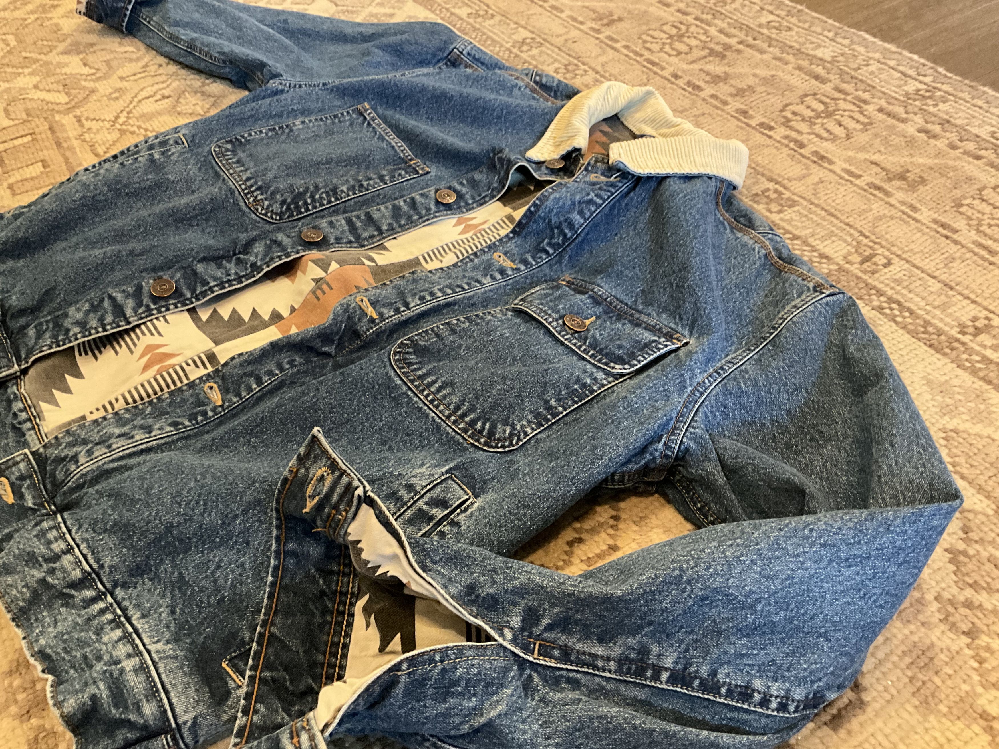 Bdg Bdg Sherpa Collar Denim Trucker Jacket Size US S / EU 44-46 / 1 - 2 Thumbnail