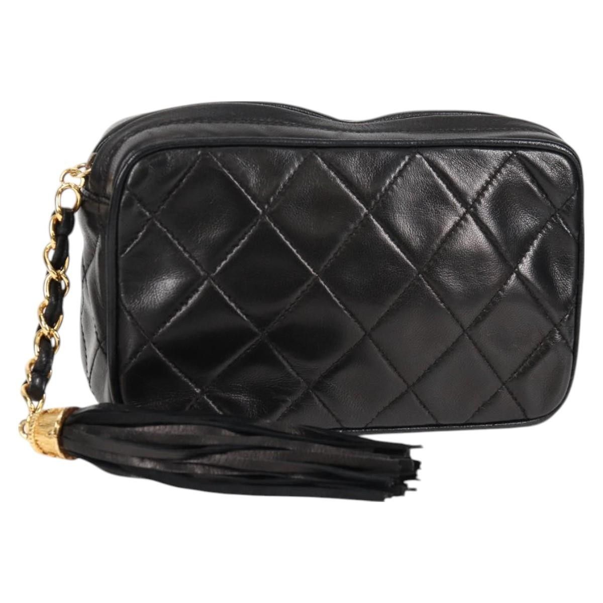 Chanel Chanel Camera CC Tassel Bag Leather Size ONE SIZE - 1 Thumbnail