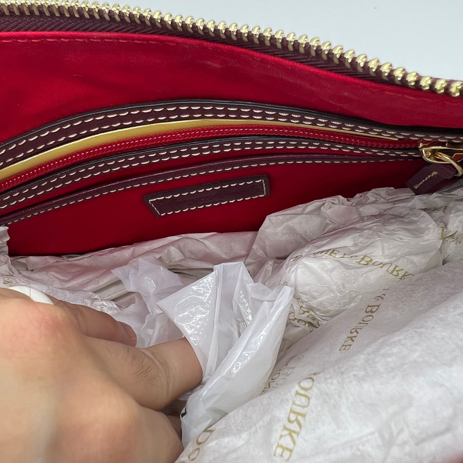 Dooney & Bourke Dooney & Bourke Saffiano Leather Small Kil Size ONE SIZE - 15 Thumbnail