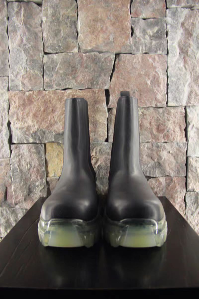 Rick Owens Rick Owens Men's Black Sleeve Chelsea Boots Size US 8 / EU 41 - 2 Thumbnail