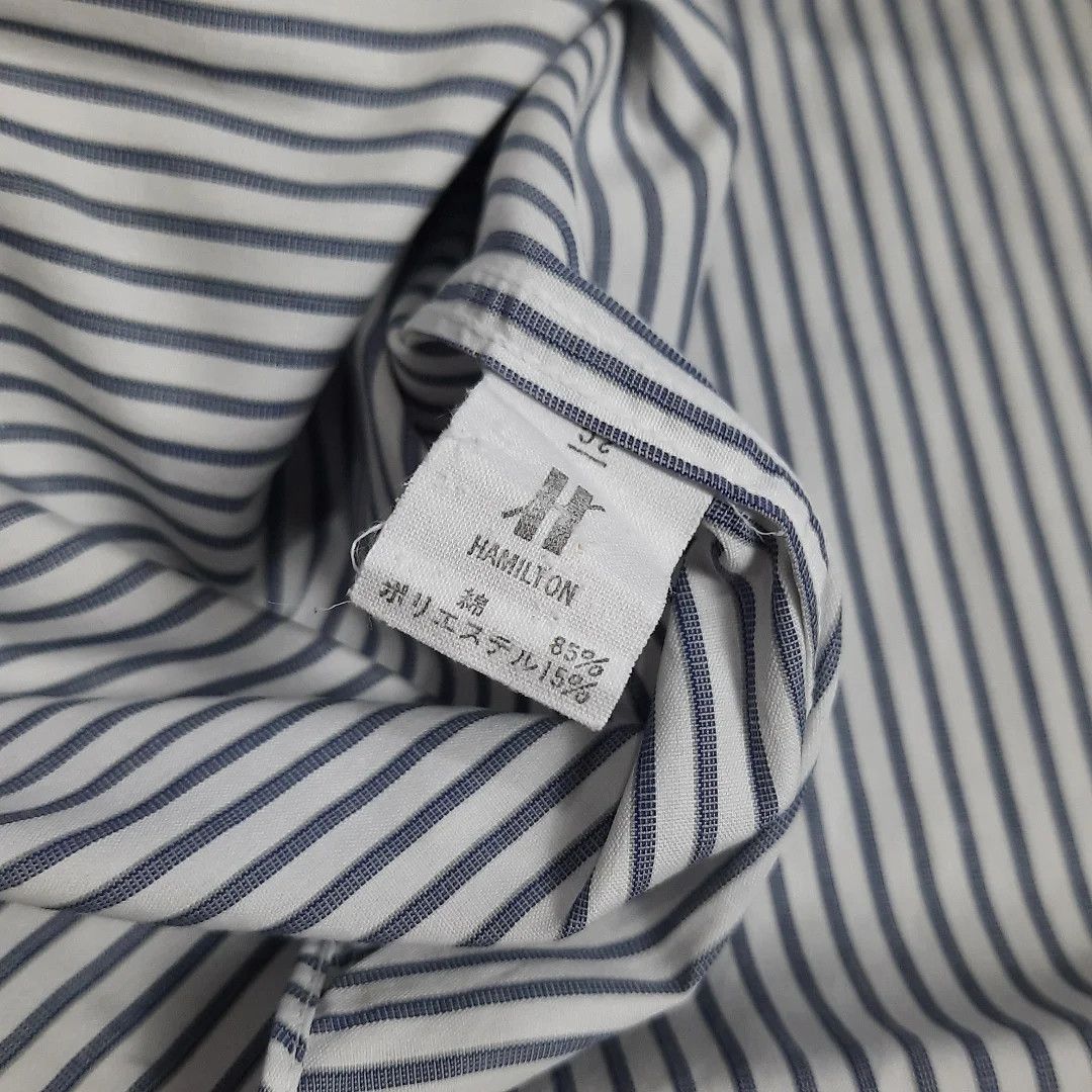 Issey Miyake IM Issey Miyake Striped Shirt Size US L / EU 52-54 / 3 - 6 Thumbnail