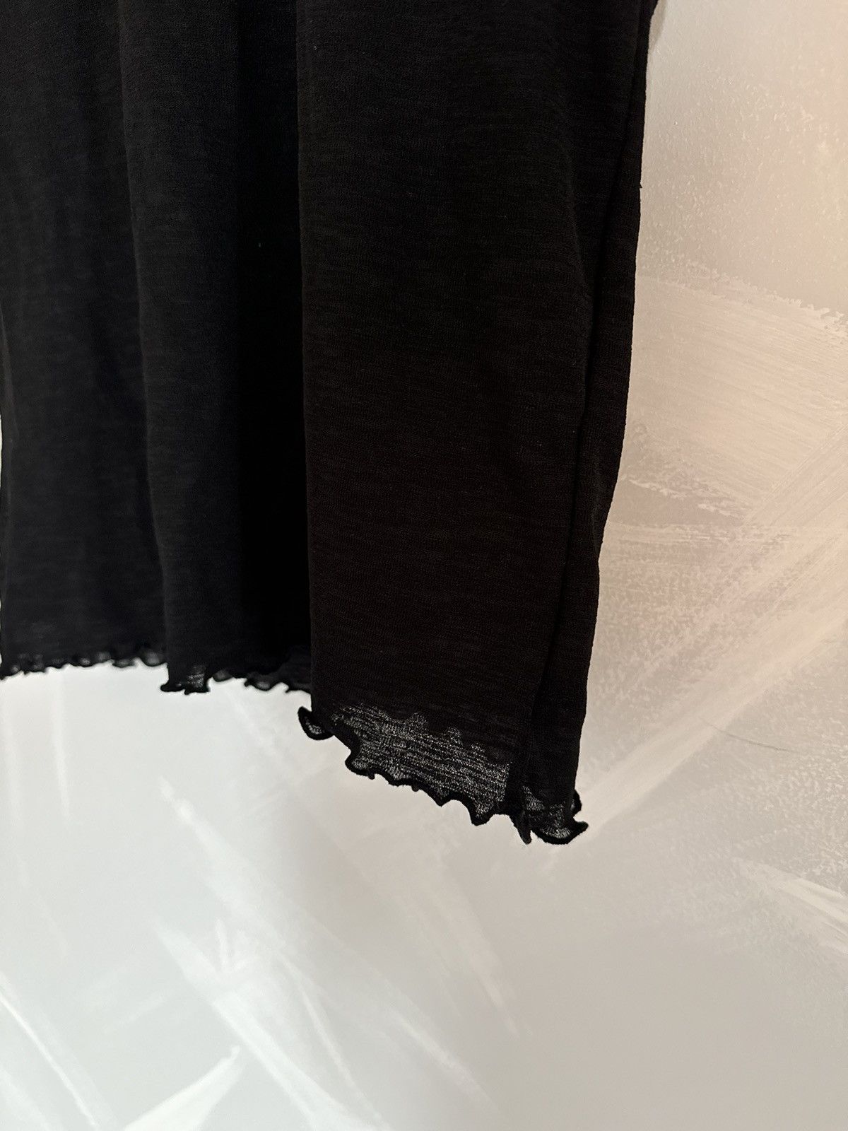Vie + Riche Paris Vie Vie Paris Black Mesh Distressed Shirt Avant Garde Size US S / EU 44-46 / 1 - 4 Thumbnail