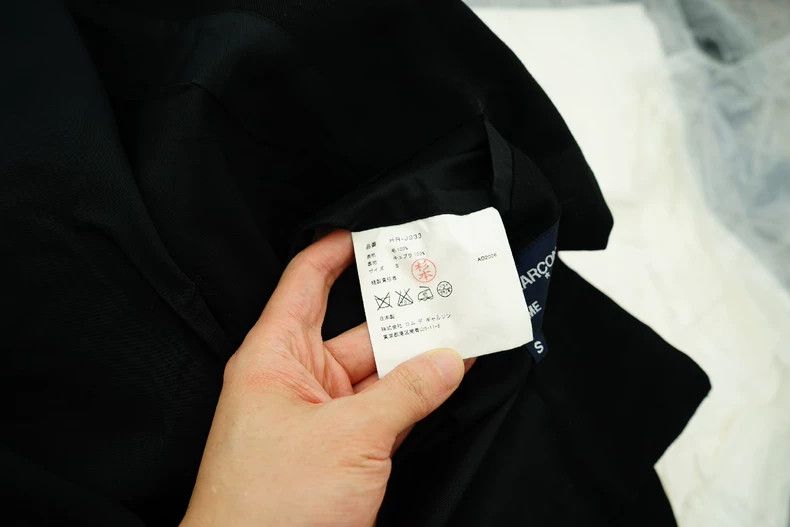 Comme des Garcons Comme Des Garcons SSplicing grid suit jacket 2502-Nextarro Size US S / EU 44-46 / 1 - 8 Thumbnail