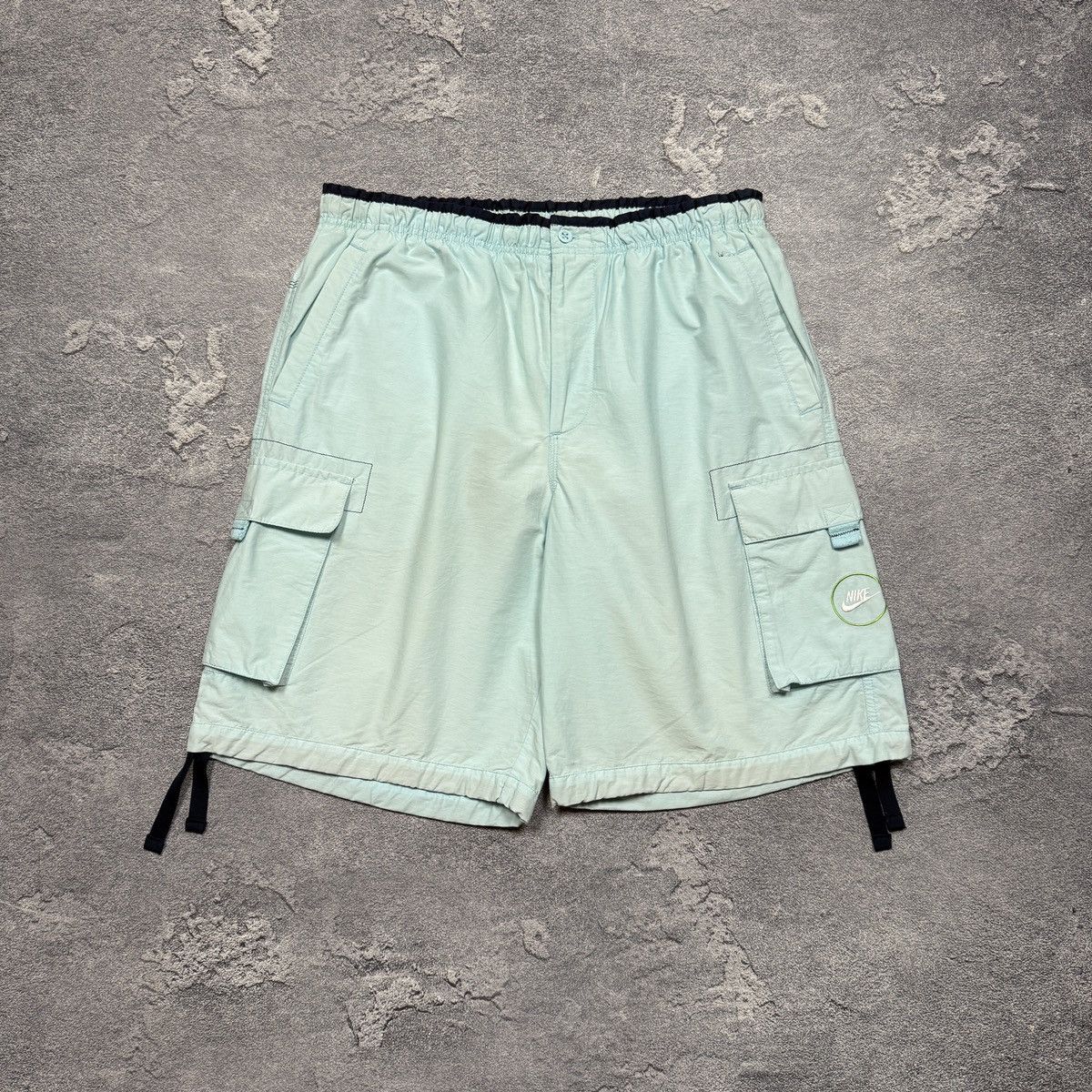Vintage Nike Vintage Cargo Shorts 90s Size US 36 / EU 52 - 2 Thumbnail