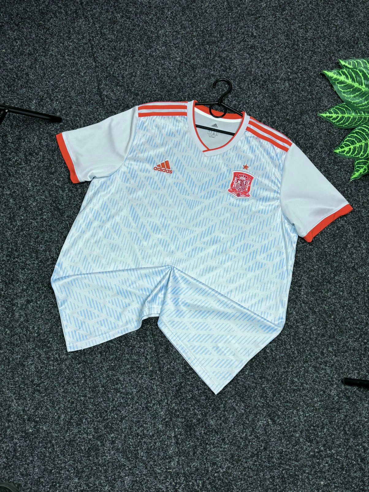 Adidas Adidas NWT Climalite Spain RFEF Soccer Jersey Size XL Size US XL / EU 56 / 4 - 1 Thumbnail