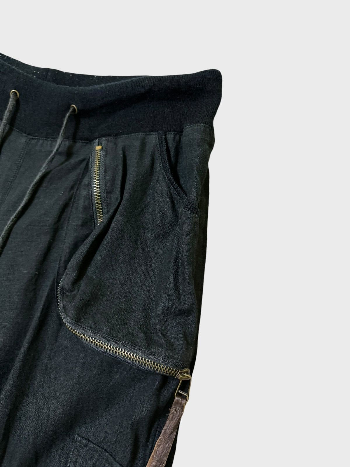 If Six Was Nine G.O.A Goa Military Flared Drawstring Zipper Pocket Cargo Size US 32 / EU 48 - 8 Thumbnail