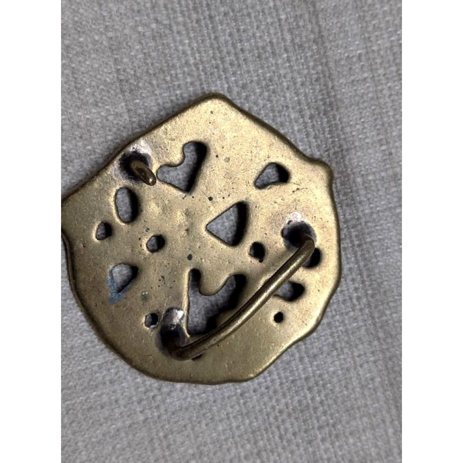 Vintage VINTAGE Dragonfly SOLID BRASS BRASS belt buckle Dragonfly handcrafted cowboy metal Size ONE SIZE - 7 Thumbnail