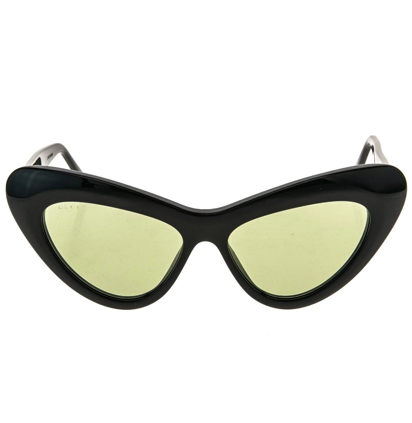 Gucci GUCCI Gg0895s 0895 Black Green Cat Eye Runway 003 Fashion Size ONE SIZE - 5 Thumbnail
