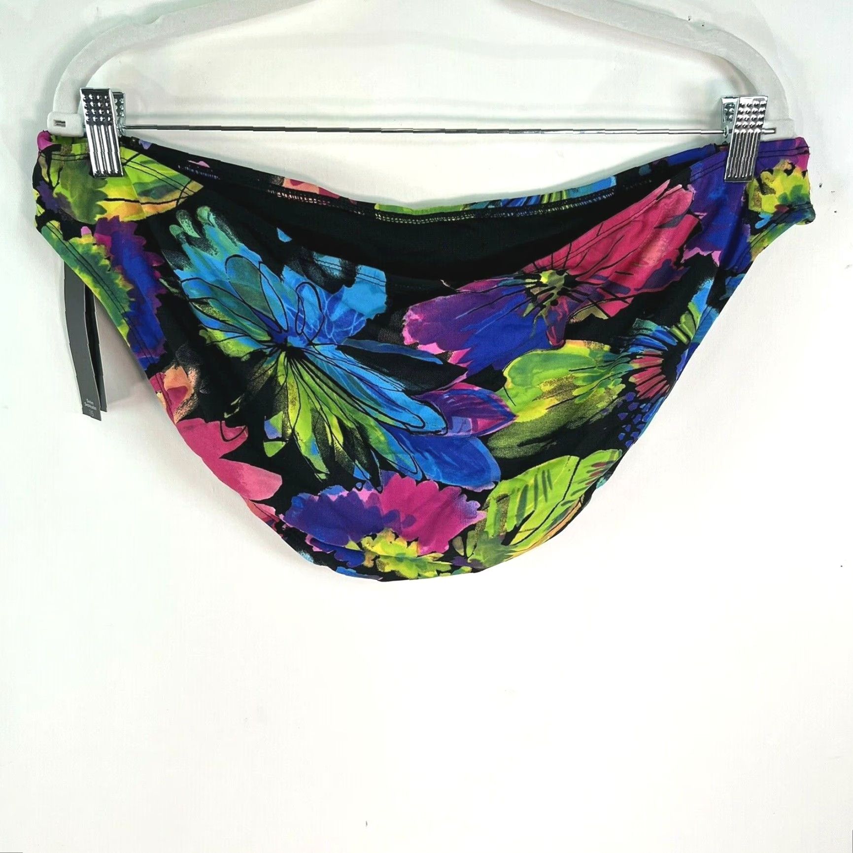 Apt. 9 NEW Apt 9 Womens Swimsuit Bottoms Bikini Lined Floral Multicolor Size 16 Size 38" / US 16 / IT 52 - 4 Thumbnail