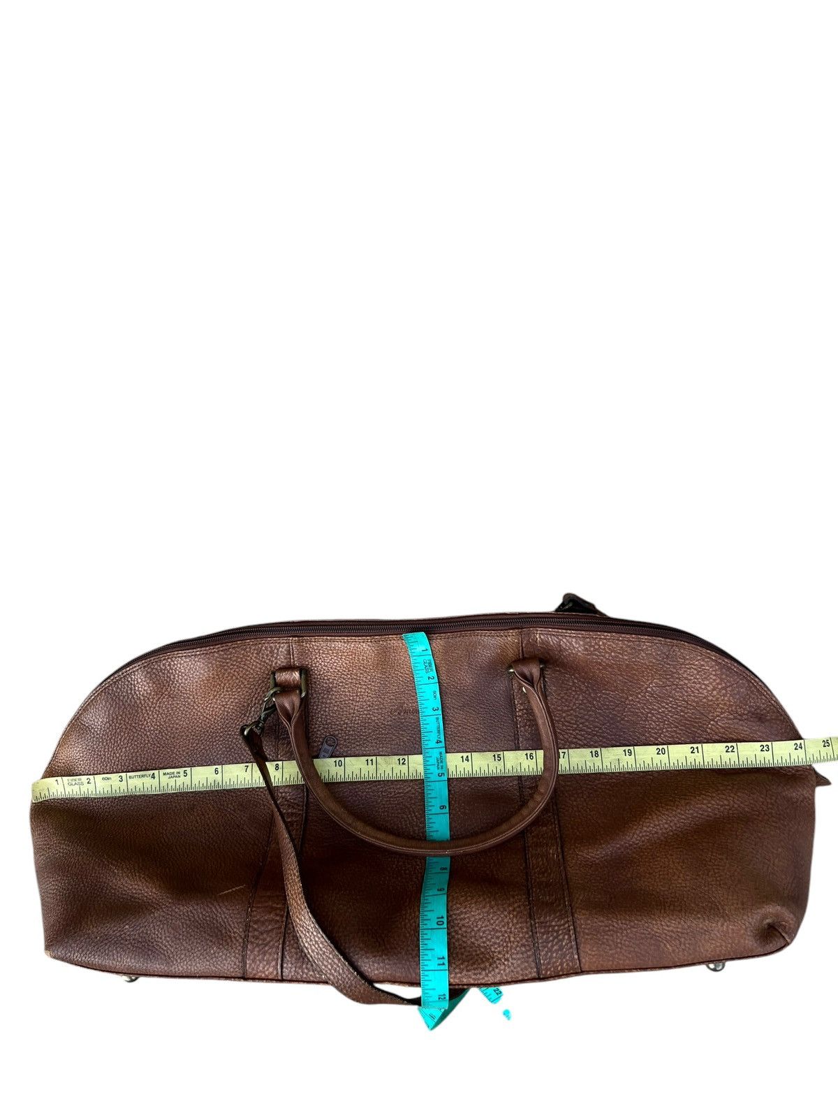 Leather AMONT Japan Patina Leather 2 Way Weekender Bag Size ONE SIZE - 25 Thumbnail