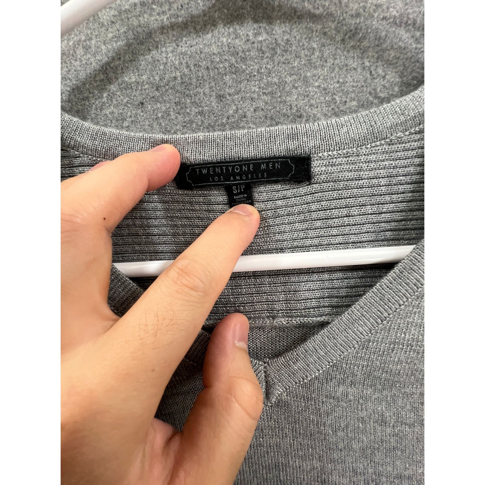Other Twenty One Men Shirt Adult Small Gray Casual Size US S / EU 44-46 / 1 - 2 Thumbnail