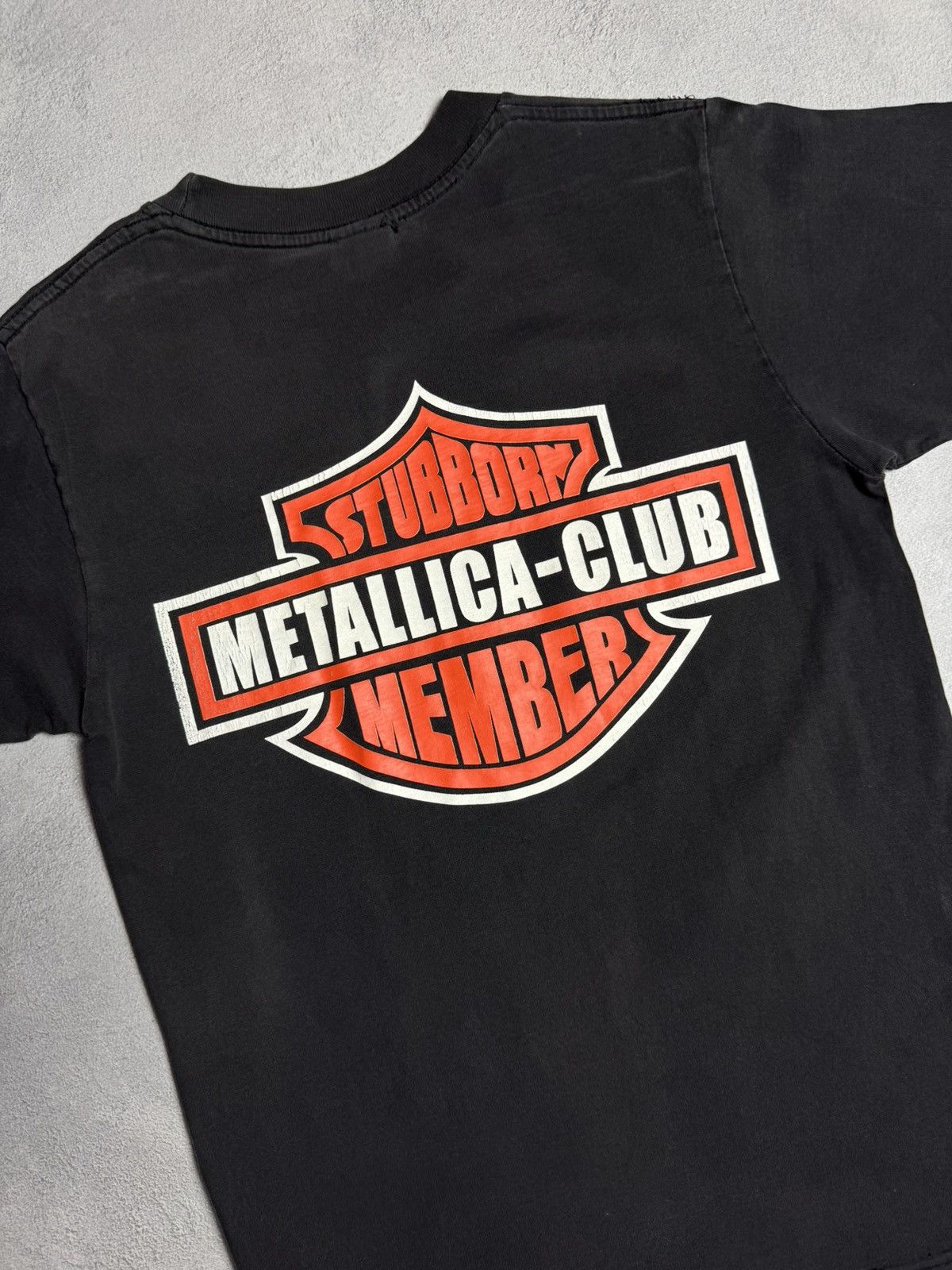 Metallica Metallica 1998 In Club Stubborn Member T-Shirt Harley Style Size US S / EU 44-46 / 1 - 7 Thumbnail