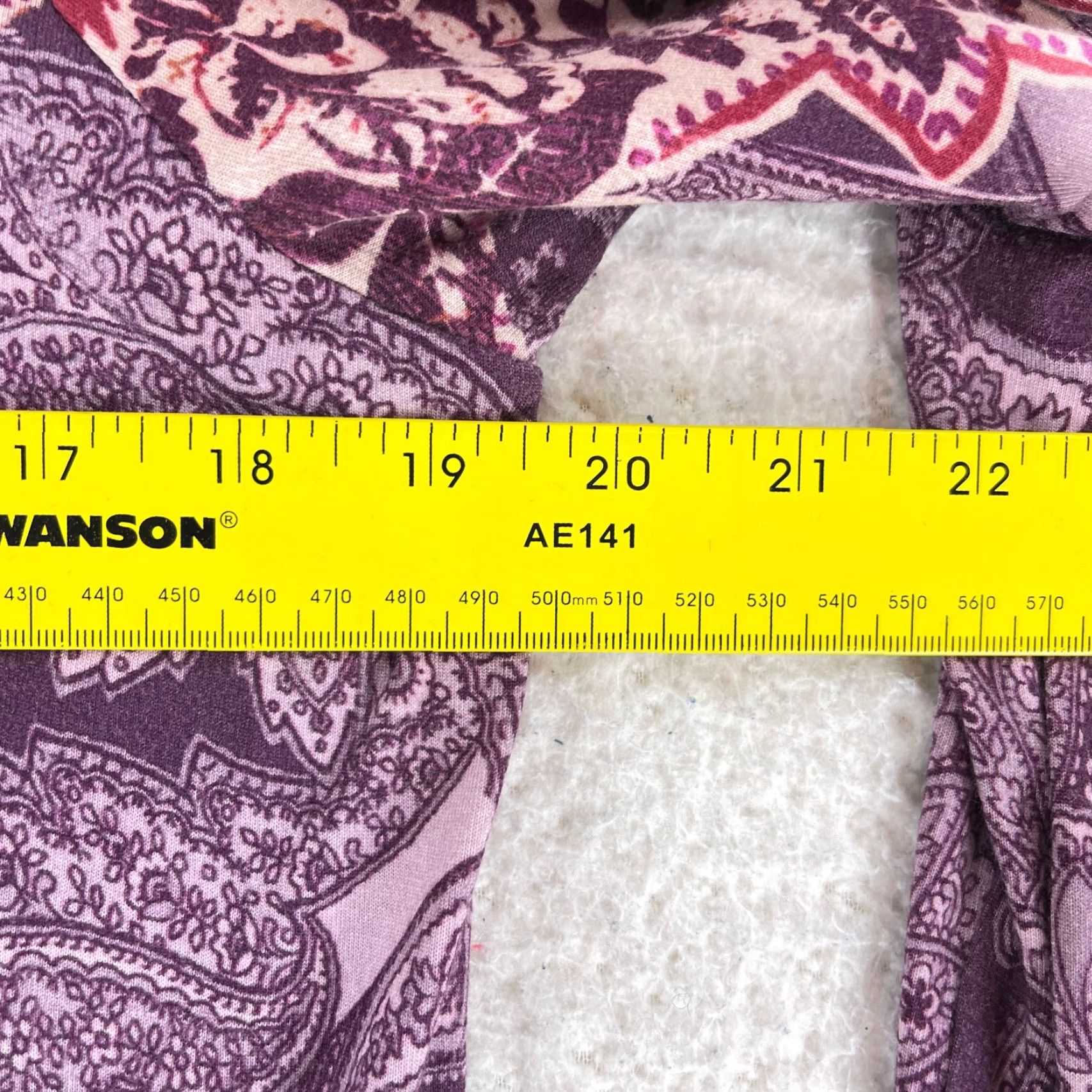 Soft Surroundings Soft Surroundings Seraphina Paisley Button-Up Shirt Womens Medium Purple Size M / US 6-8 / IT 42-44 - 6 Thumbnail