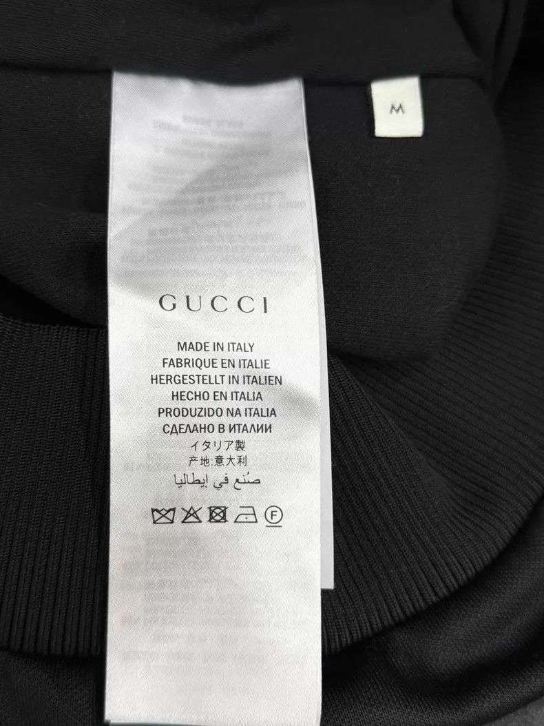 Gucci Gucci Show black striped rhinestone zipper jacket Size US M / EU 48-50 / 2 - 5 Thumbnail