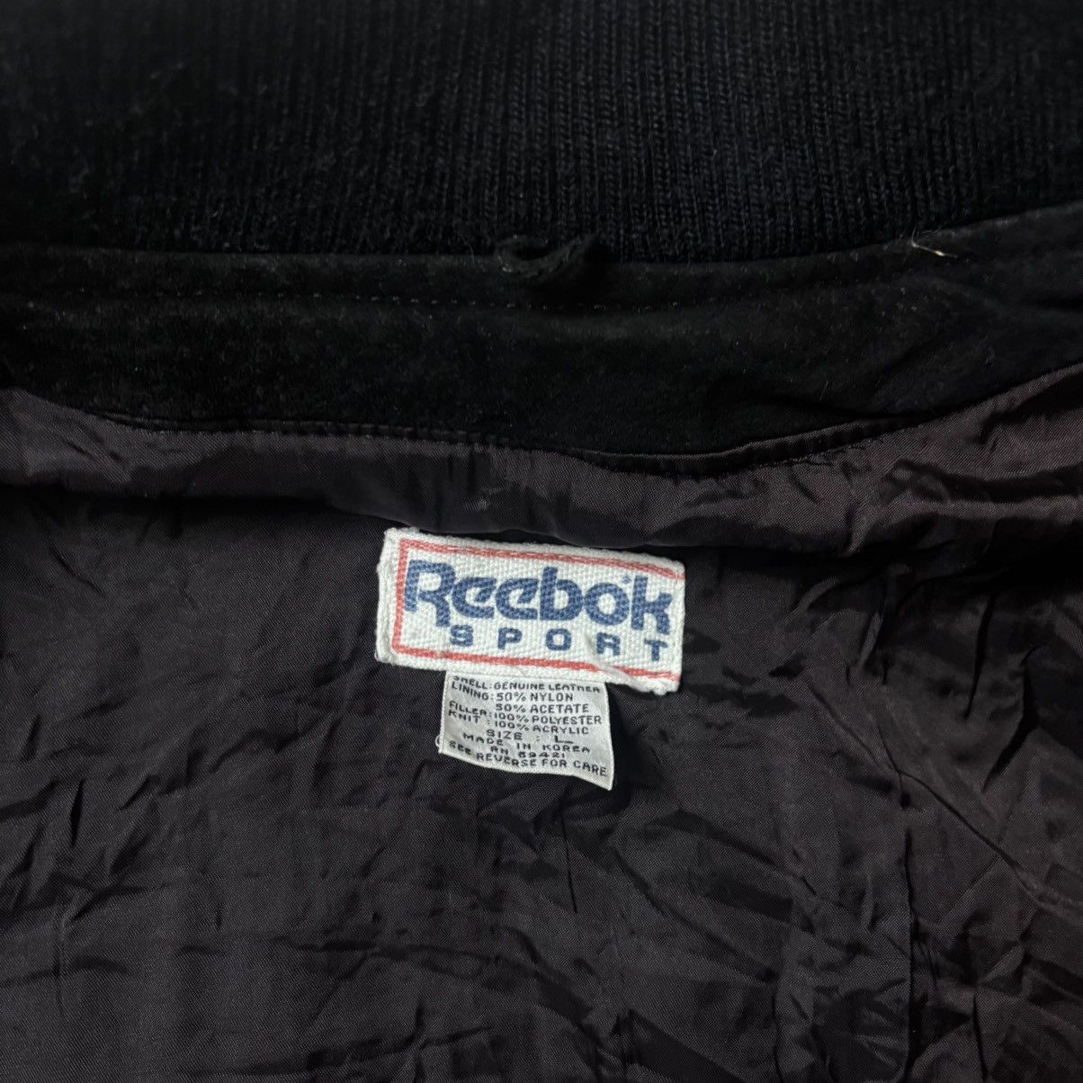 Reebok × Vintage VINTAGE REEBOK VARSITY JACKET Size US L / EU 52-54 / 3 - 9 Thumbnail