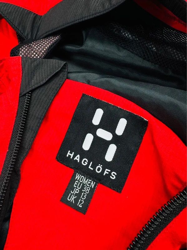 Haglofs Haglofs ski jacket red black logo 38 windstopper Size XS / US 0-2 / IT 36-38 - 5 Thumbnail