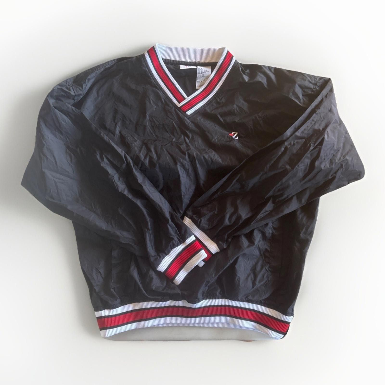 Jerzees Vintage 90s Jerzees Sweatshirt Medium Black Crewneck Retro Size US M / EU 48-50 / 2 - 1 Thumbnail