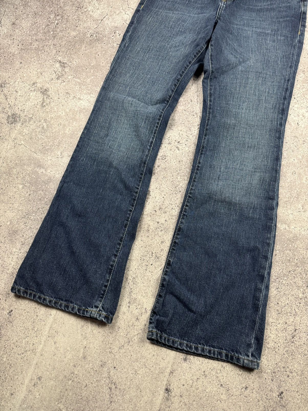 Polo Ralph Lauren VINTAGE Y2K FLARED BOOTCUT RL POLO JEANS EMBOIDER LOGO Size 27" / US 4 / IT 40 - 5 Thumbnail