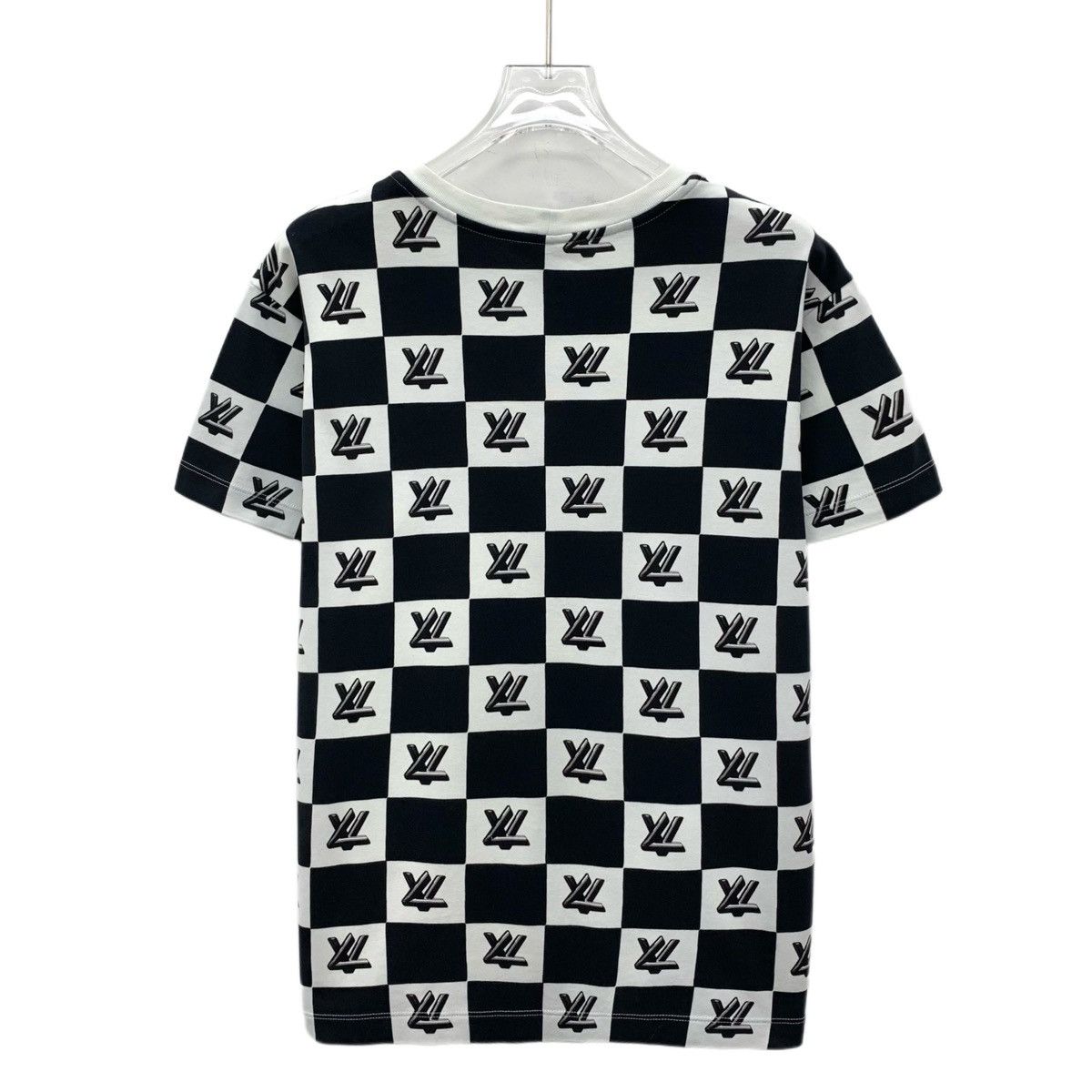 Louis Vuitton Louis Vuitton Color Block Cotton Crew Neck T-Shirt K26WX Size M / US 6-8 / IT 42-44 - 2 Thumbnail