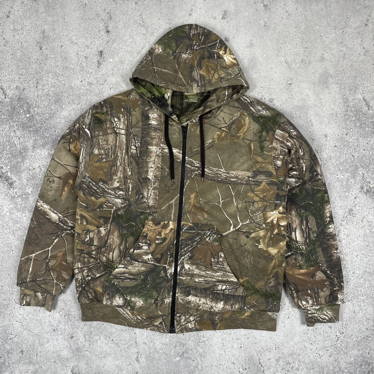 Realtree × Vintage Vintage Realtree Insulated Camo Zip Up Hoodie Jacket Size US XL / EU 56 / 4 - 3 Thumbnail